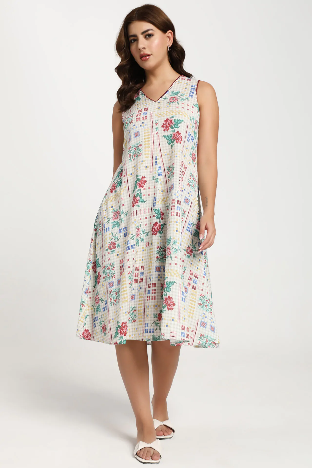 A-line dress