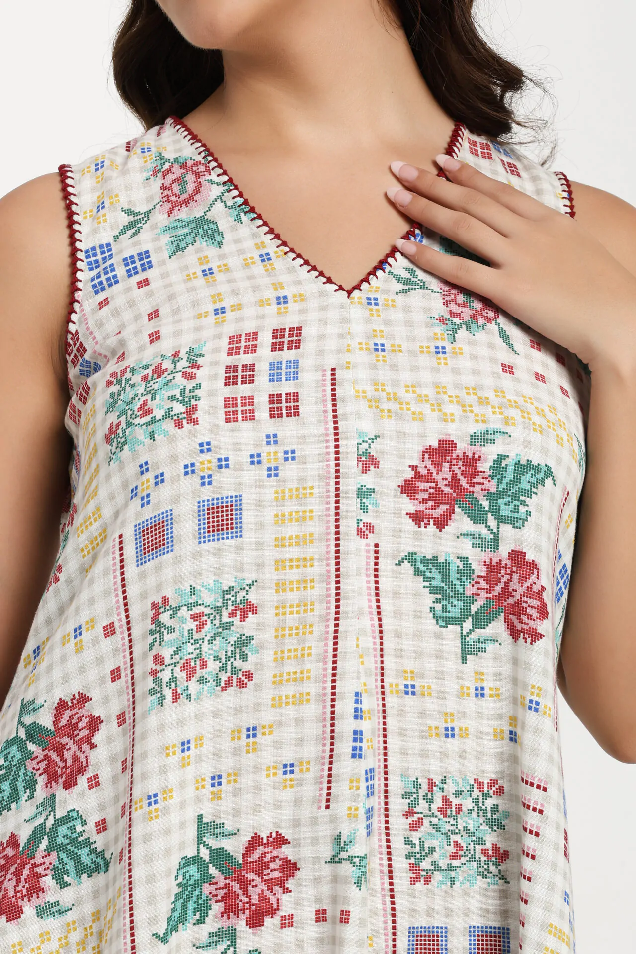 Embroidered Dress